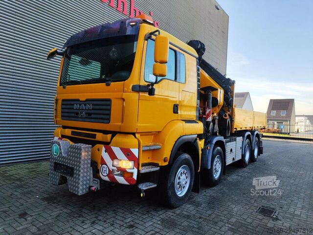 Krano sunkvežimis MAN TGA 41.480 8x6 Palfinger PK 72002