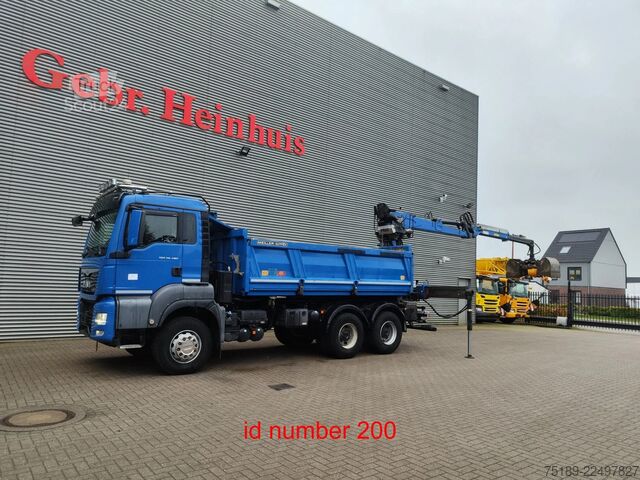 Самосвал MAN TGS 26.480 6x4 Meiller 3 Seitenkipper Penz 20LP...