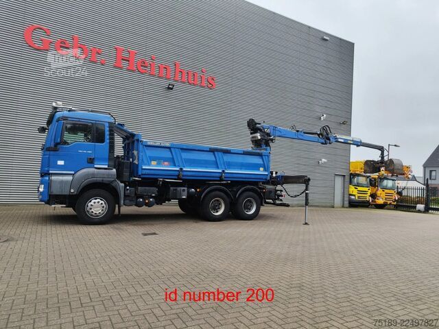 Самосвал MAN TGS 26.480 6x4 Meiller 3 Seitenkipper Penz 20LP...