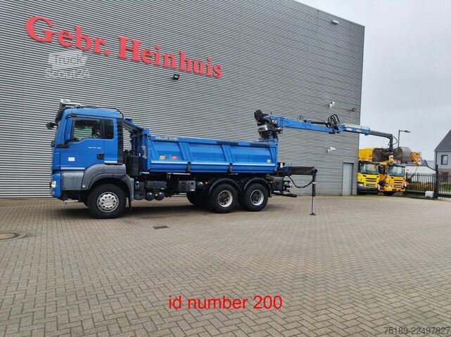 Самосвал MAN TGS 26.480 6x4 Meiller 3 Seitenkipper Penz 20LP...