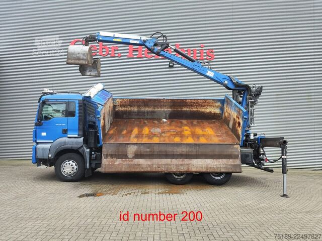 Самосвал MAN TGS 26.480 6x4 Meiller 3 Seitenkipper Penz 20LP...