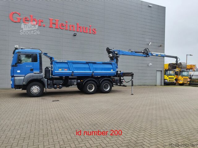 Самосвал MAN TGS 26.480 6x4 Meiller 3 Seitenkipper Penz 20LP...