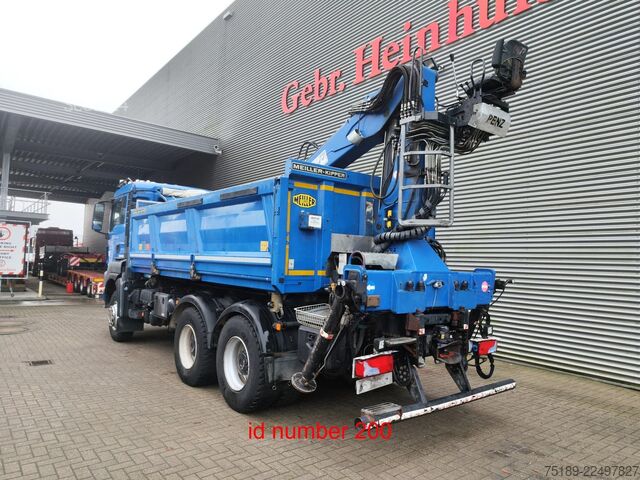 Самосвал MAN TGS 26.480 6x4 Meiller 3 Seitenkipper Penz 20LP...
