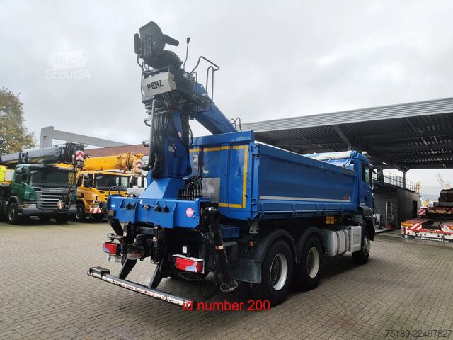 Самосвал MAN TGS 26.480 6x4 Meiller 3 Seitenkipper Penz 20LP...