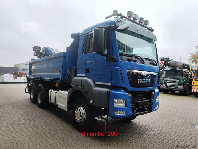 Самосвал MAN TGS 26.480 6x4 Meiller 3 Seitenkipper Penz 20LP...