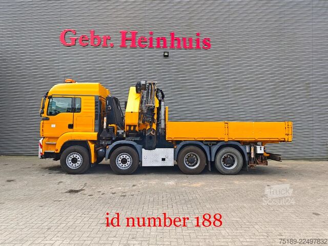 Krano sunkvežimis MAN TGA 41.480 8x4 Palfinger PK 85002