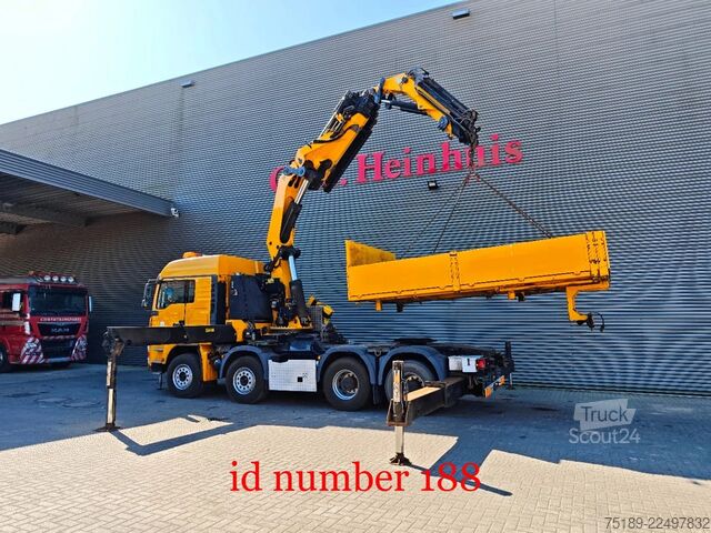 Krano sunkvežimis MAN TGA 41.480 8x4 Palfinger PK 85002