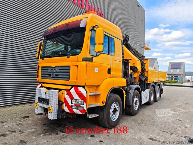 Krano sunkvežimis MAN TGA 41.480 8x4 Palfinger PK 85002