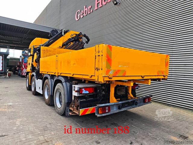 Krano sunkvežimis MAN TGA 41.480 8x4 Palfinger PK 85002