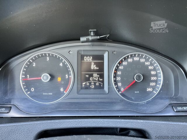 Platformwagen met kraan Volkswagen Transporter 2.0 TDI L1H1 102pk Laadkraan Amco V...