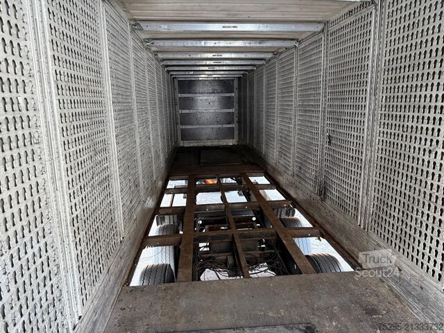 Veicolo commerciale Krone 3 Achs Koffer Doppelstock Textilbleche - defekt