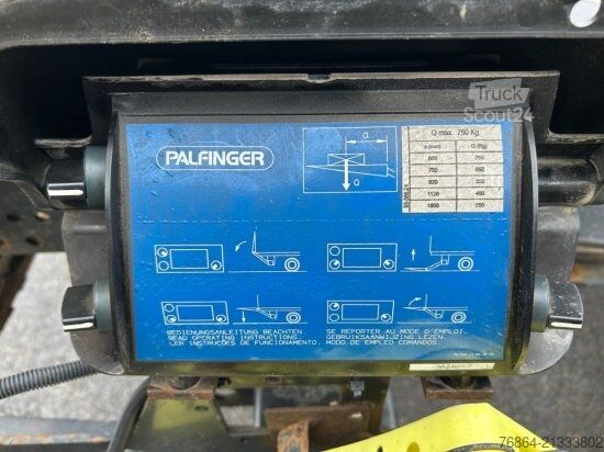 Chassis de carrinha MAN TGE  TGE 3.180, LADEBORDWAND, PALFINGER