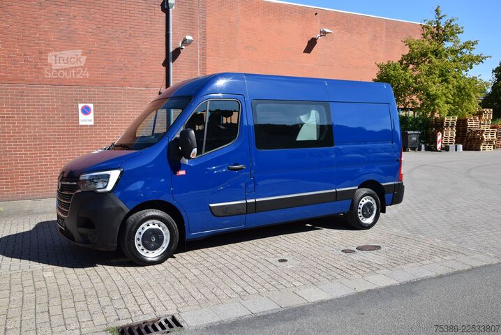 Aukštas mikroautobusas Renault Master  Kasten Doka 7-Sitzer AHK Klima Tempomat