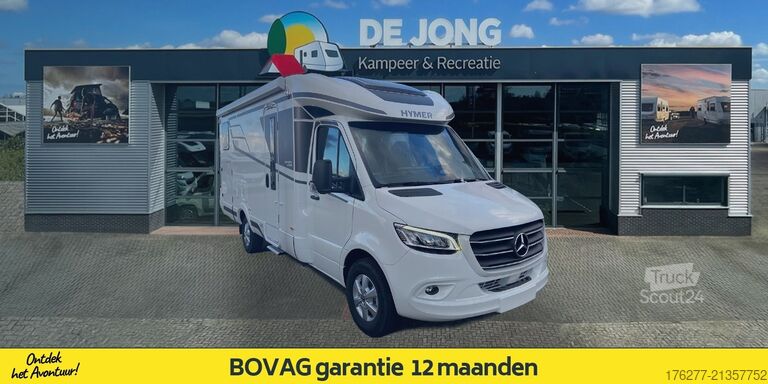 Semintegral Hymer B MC T 600 Mercedes WhiteLine