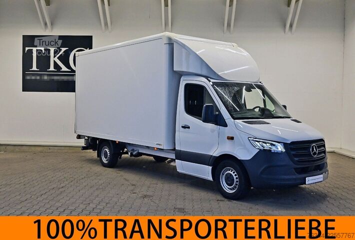 Furgon blaszak MERCEDES-BENZ Sprinter 317 CDI Maxi Koffer LBW Dachspoiler A/C