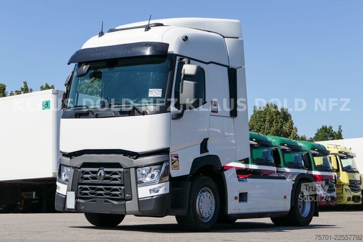 Standardowy ciągnik siodłowy RENAULT T 480 High Cab 2 XL Tanks Retarder Euro 6