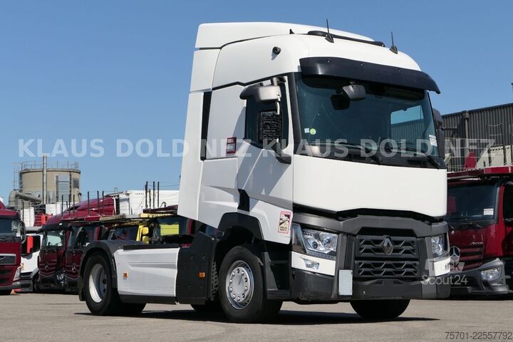 Standardowy ciągnik siodłowy RENAULT T 480 High Cab 2 XL Tanks Retarder Euro 6