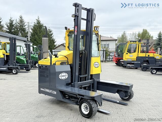 четирипосочен мотокар Combilift C4000 GAS DUPLEX 4600 FREE-LIFT CABIN
