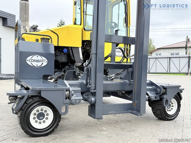 четирипосочен мотокар Combilift C4000 GAS DUPLEX 4600 FREE-LIFT CABIN