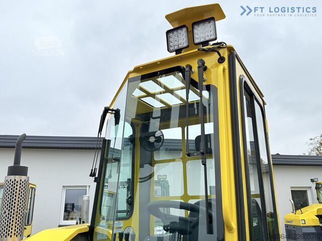 четирипосочен мотокар Combilift C4000 GAS DUPLEX 4600 FREE-LIFT CABIN