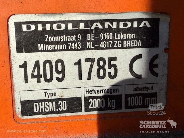 Kühlauflieger Schmitz Cargobull Tiefkühler Standard Doppelstock Ladebordwand