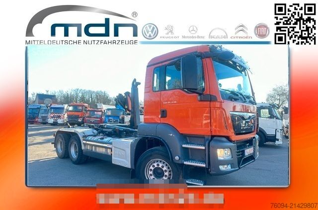 Abrollkipper MAN TGS 26.440 6x4 Abrollkipper RS 3,90m AHK KRAN