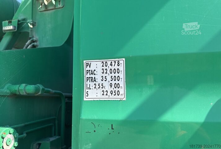 насадка насоса MAN TGS 35.480 8x4 Concrete Mixer Pump truck