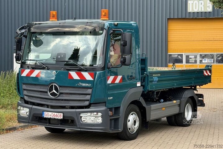 Driezijdige kipper Mercedes-Benz ATEGO 821 - Kipper - 22 TKm - EURO6 C
