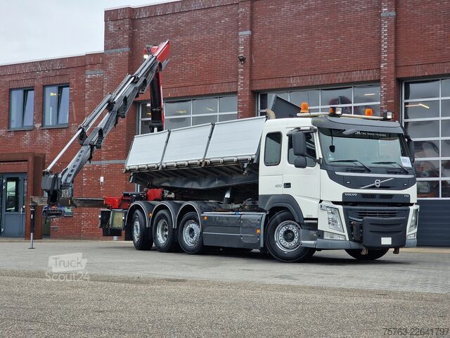 Darus teherautó Volvo FM 420 8x2*6 - HMF 2120 K4 Crane / Grua / Kran ...