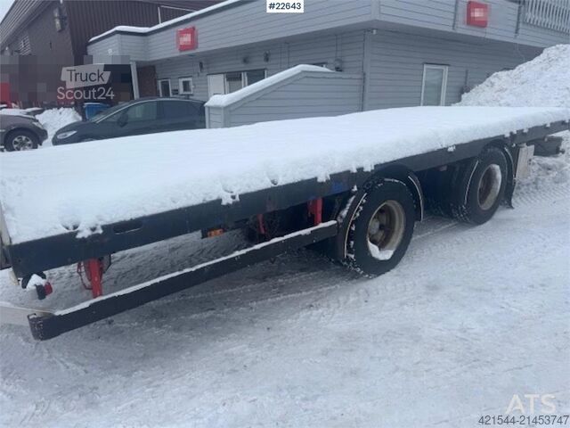 Remorque à plate-forme Istrail flatbed trailer