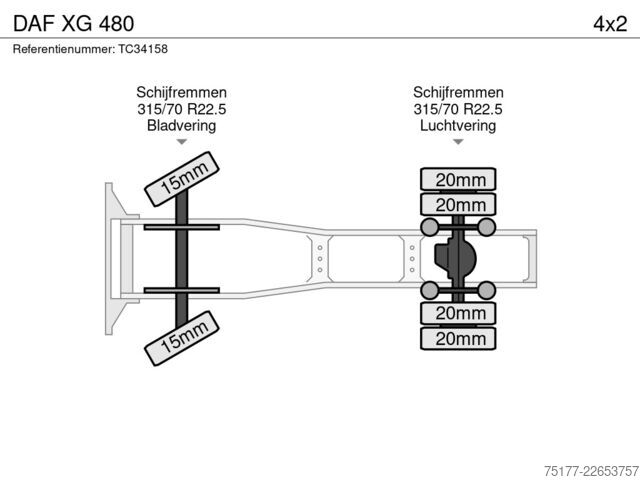 Standart-SZM DAF XG 480