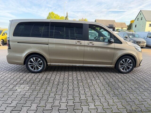 Miniautocarro Mercedes-Benz EQV 300 lang AIRM+360+TISCH+LEDER+DISTR+