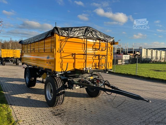 Трьохсторонній самоскидний причіп WIELTON PRS2W10 Dreiseitenkipper 14 to inkl. Rollplane