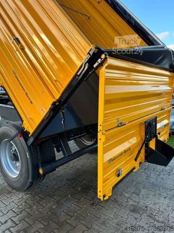 Трьохсторонній самоскидний причіп WIELTON PRS2W10 Dreiseitenkipper 14 to inkl. Rollplane