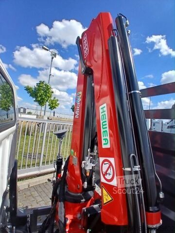 Кран із самоскидом Fuso Canter 7C15 Fassi Kran 3-seiten Kipper