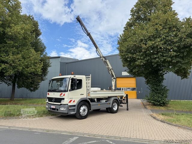 кран, змонтований на вантажівці Mercedes-Benz ATEGO 1223 - 159 Tkm - Atlas 65.2 abnehm
