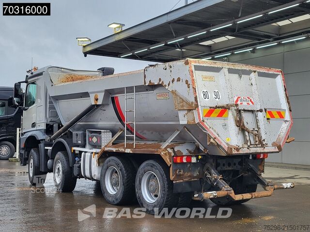Kamion za otkači Mercedes Arocs 4151 8X4 18m3 tipper steel suspension Big...