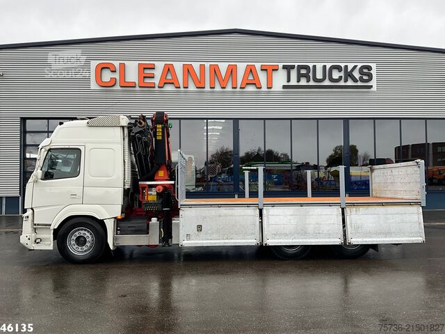 Camion-benne avec grue Volvo FMX 420 Euro 6 Palfinger 26 Tonmeter laadkraan
