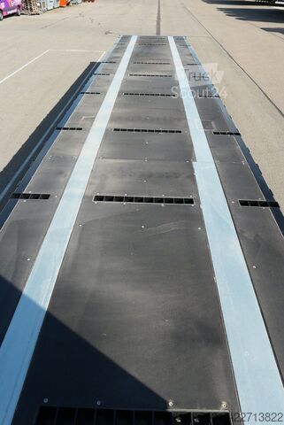 Semiremorcă cu platformă de lucru KÖGEL SN24/PLATEAU 144 x rungentaschen LENK/LIFT BPW