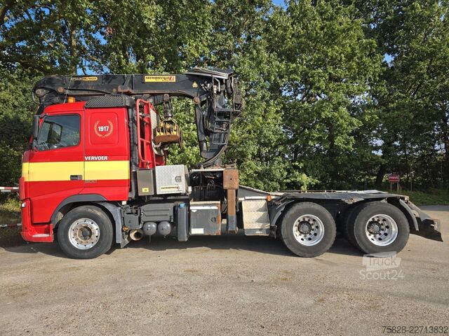 Стандартный седельный тягач VOLVO FH500 / Holzkran Epsilon S270L / 70000 Kg GG