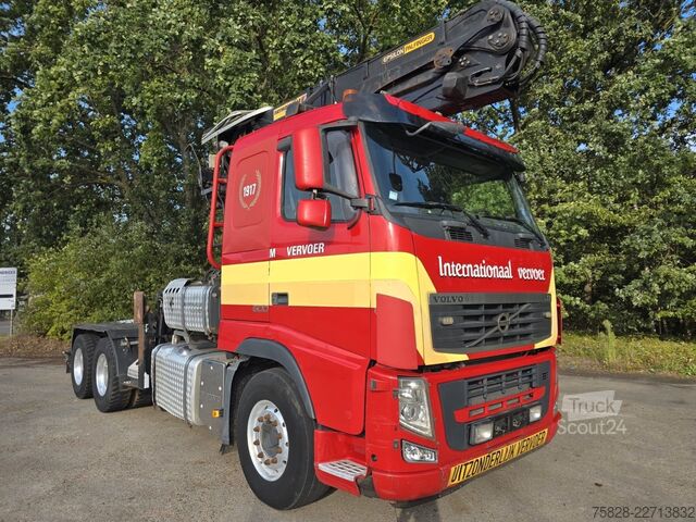 Стандартный седельный тягач VOLVO FH500 / Holzkran Epsilon S270L / 70000 Kg GG