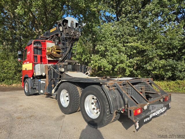 Стандартный седельный тягач VOLVO FH500 / Holzkran Epsilon S270L / 70000 Kg GG