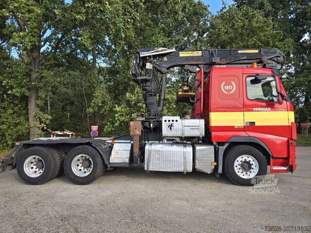 Стандартный седельный тягач VOLVO FH500 / Holzkran Epsilon S270L / 70000 Kg GG
