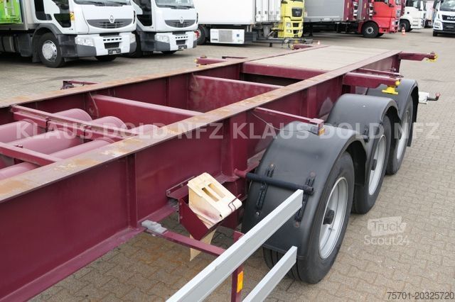 Náves s výmennou nadstavbou KRONE LAG 0-3-39L Containerchassi BDF