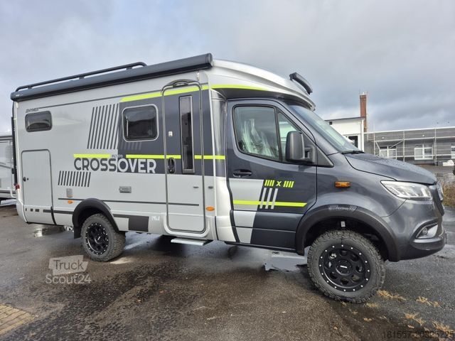 Halvintegrerad husbil HYMER/ERIBA ML-T CrossOver 570 Delta, AHK, Autark, Leder