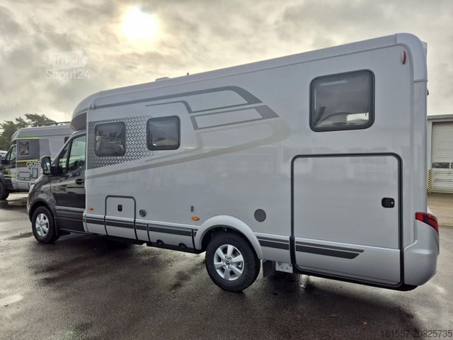 Halvintegrerad husbil HYMER/ERIBA B-Klasse MC T 680 170 PS / 4,5 t / Autarkie-Pake