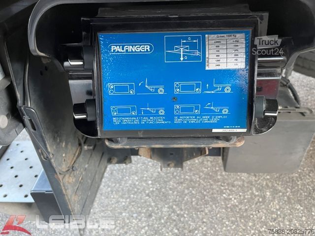 Dėžinis sunkvežimis DAF LF210 *LBW-Palfinger 1,5t*Kamera*Klima