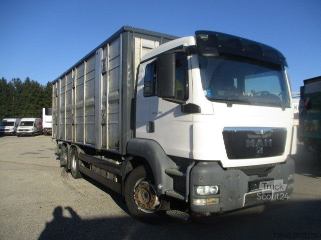 Camion per bestiame MAN TGS26.360 6x2-2LL,2-Stock,Lift-/Lenkachse,360EEV