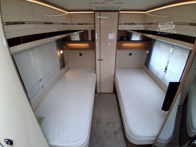 Campingvogn HOBBY Exellent 540 WLU *Autark/Markise+Vorzelt/Mover*