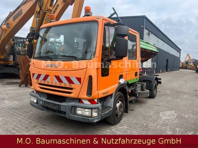 Three-way tipper van IVECO Eurocargo 80E18 Doka 3.Seitenkipper